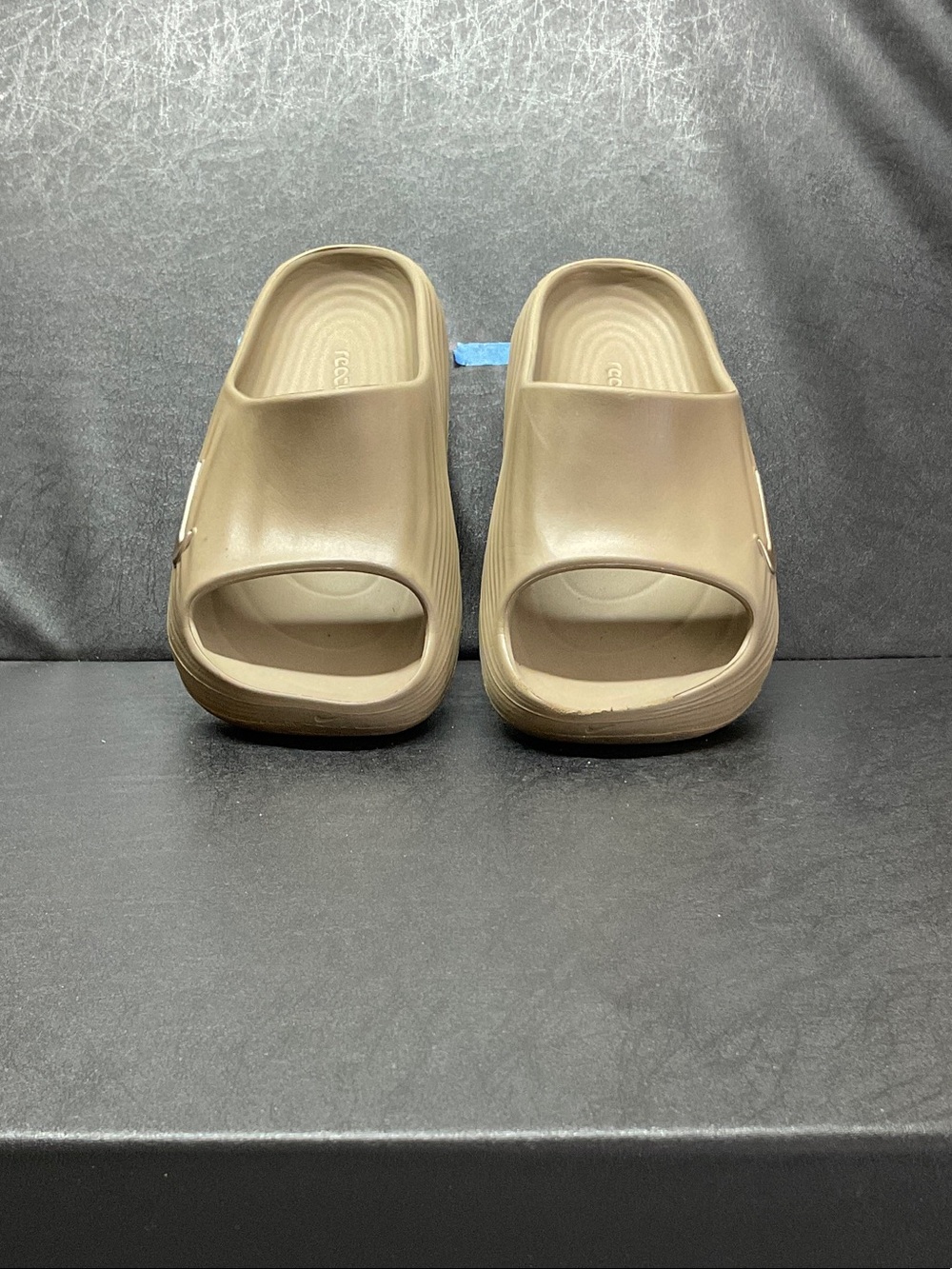 Nike Men's Slide Sandals in Taupe